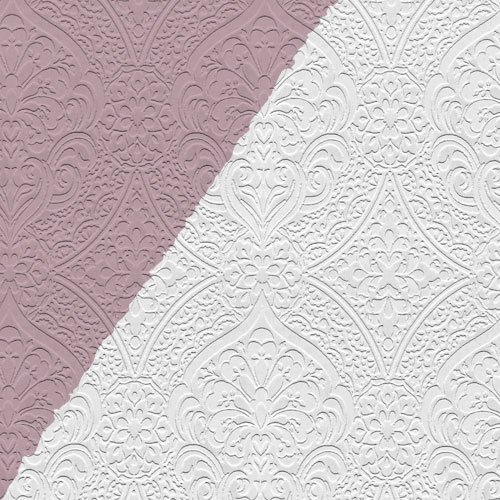 Imperial VP131603 Damask Trail Paintable Wallpaper