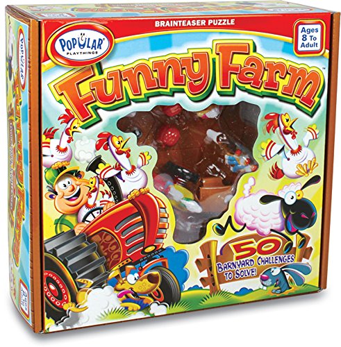 Popular Playthings Funny Farm Brainteaser Puzzle