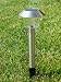 STAINLESS STEEL SOLAR LIGHTS, 2 pcs