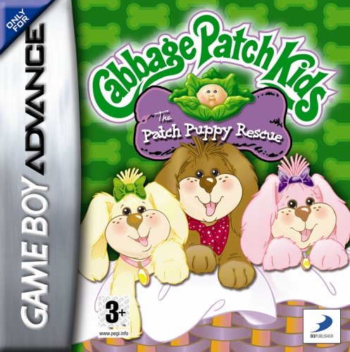 Childrens Toyshop  Video Games : Cabbage Patch Kids: The Patch Puppy Rescue (GBA)