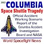 2003 Space Shuttle Columbia Tragedy: Official Working Accident Scenario Report of the Columbia Accident Investigation Board and NASA (Final Technical Report July 2003)