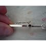 Crucifix 40x24mm en argent fin 925/1000 large bloc de British Jewellery Workshops