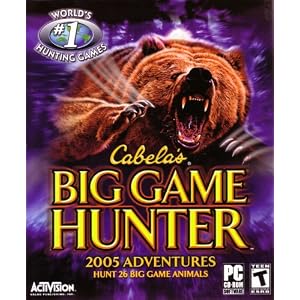 Cabela's Big Game Hunter 2005 Adventures by Activision