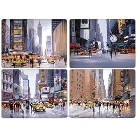 Pimpernel - Sets de Table - New York City Scapes - Bo�te de 4