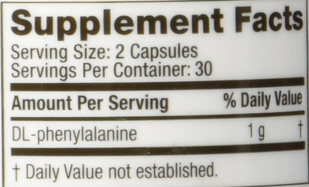 Amazon.com: NeuroScience, Focus DL (DL-phenylalanine) 60 Capsules ...