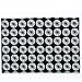 Spoka Placemat & Napkin - Placemat, Black (19 x 13)