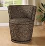 Leopard Armen Living Carousel Swivel Club Chair