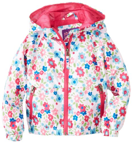 Pink Platinum Girls 2-6X Floral Print Outerwear Jacket