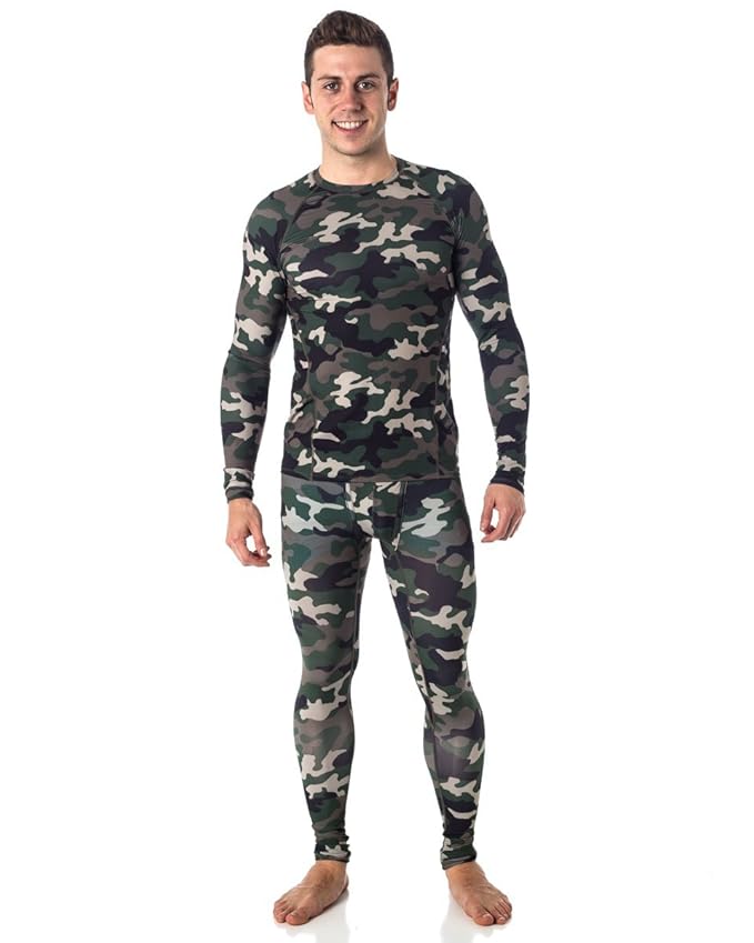 Men's ClimateSmart Compression Base Layer Shirt and Pant Set at ...