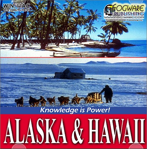 Software: US Geography. Alaska & Hawaii  Jewel Case 