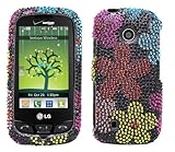 Blue Green Red Pink Daisy Flower Black Full Diamond Rhinestones Bling Cryst ....