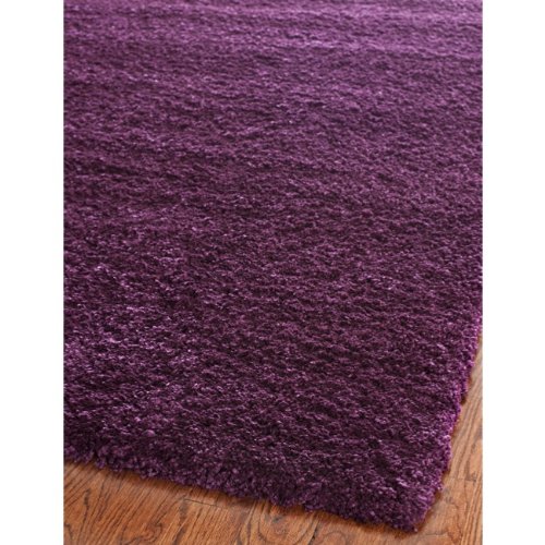 Safavieh Shag Collection SG151-7373 Purple Shag Area Rug, 4-Feet by 6-Feet