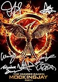 The Hunger Games Movie Print Jennifer Lawrence Woody Harrelson Liam Hemsworth Elizabeth Banks Lenny Kravitz Josh Hutcherson Natalie Dormer (11.7" X 8.3")