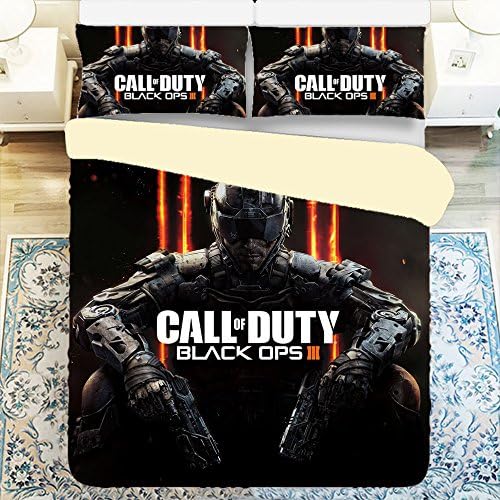 Fashionable Hot Call Of Duty 4 Piece Duvet Cover Set Queen Size
