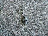 NHL San Jose Sharks Hockey Mask Keychain