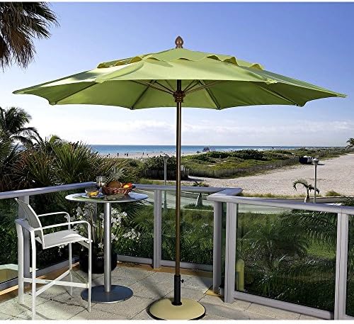 FiberBuilt Premium 11-ft. Wind Resistant Aluminum Market Umbrella