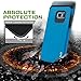 Samsung Galaxy Note 7 Case, J&D [ArmorBox] [Dual Layer] Hybrid Shock Proof Protective Rugged Case for Samsung Galaxy Note 7 - Blue
