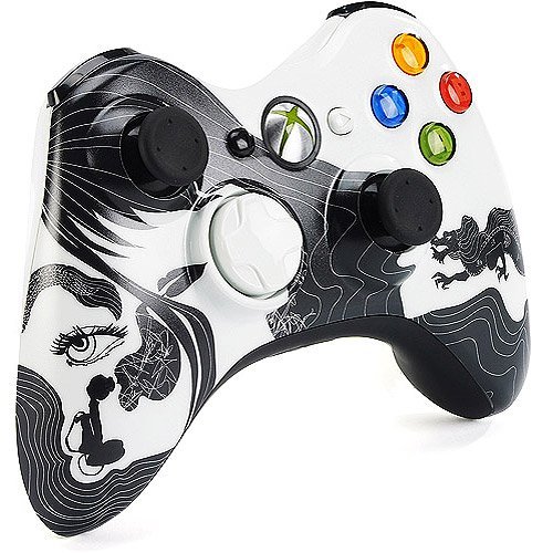 Xbox 360 Wireless Controller and Wired Headset