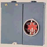 Square D Co. CQRA200 Meter Breaker Panel