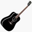 Alvarez RD20S Acoustic Guitar, Black