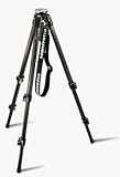 Bogen - Manfrotto 442 Carbon 1 Video Tripod legs w/75mm half bowl & strap