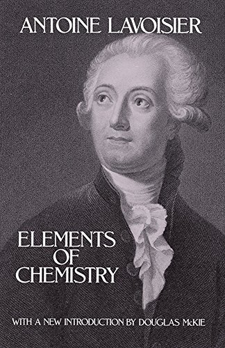 elements of chemistry dover books on chemistry