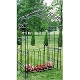 Gothic Arbor with Gate
