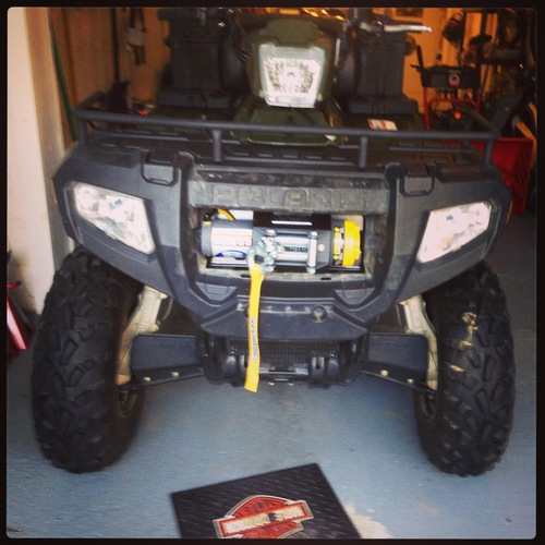 KFI Products 100440 Winch Mount for Polaris Sportsman Big