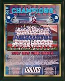 New York Giants 2008 Super Bowl Champions Healy Plaque