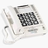 Ultratec CrystalTone - Corded phone - single-line operation