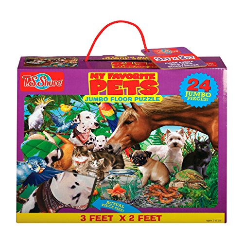 T.S. Shure Favorite Pets Jumbo Floor Puzzle