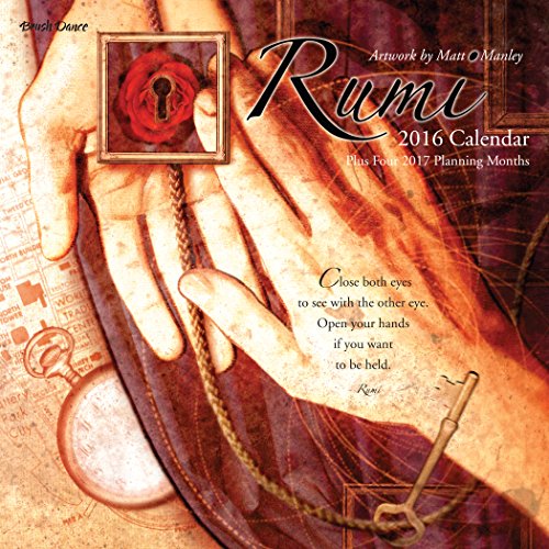 2016 Poetry of Rumi Mini Calendar