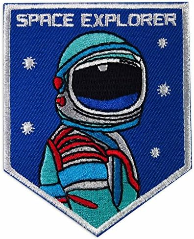 NASA Space Explorer Astronaut Embroidered Iron on Patch #FB