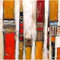 Handpainted Totem Vision - 48 x 48"