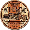 Mother Road Repair Tin Sign