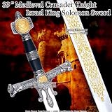 39  Medieval Crusader Knight Israel King Solomon Sword