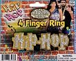 4 Finger Hip Hop Ring - Adult Std.