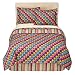 - Dots & Stripes Twin Comforter Set
