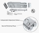 CRL 90 Degree Hold Open Overhead Concealed Closer Package for Side-Load Installation- A.D.A. S Package