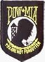 POW-MIA - Gone But Not Forgotten (Prisoners of War / Military) - Embroidered Iron On or Sew On Patch