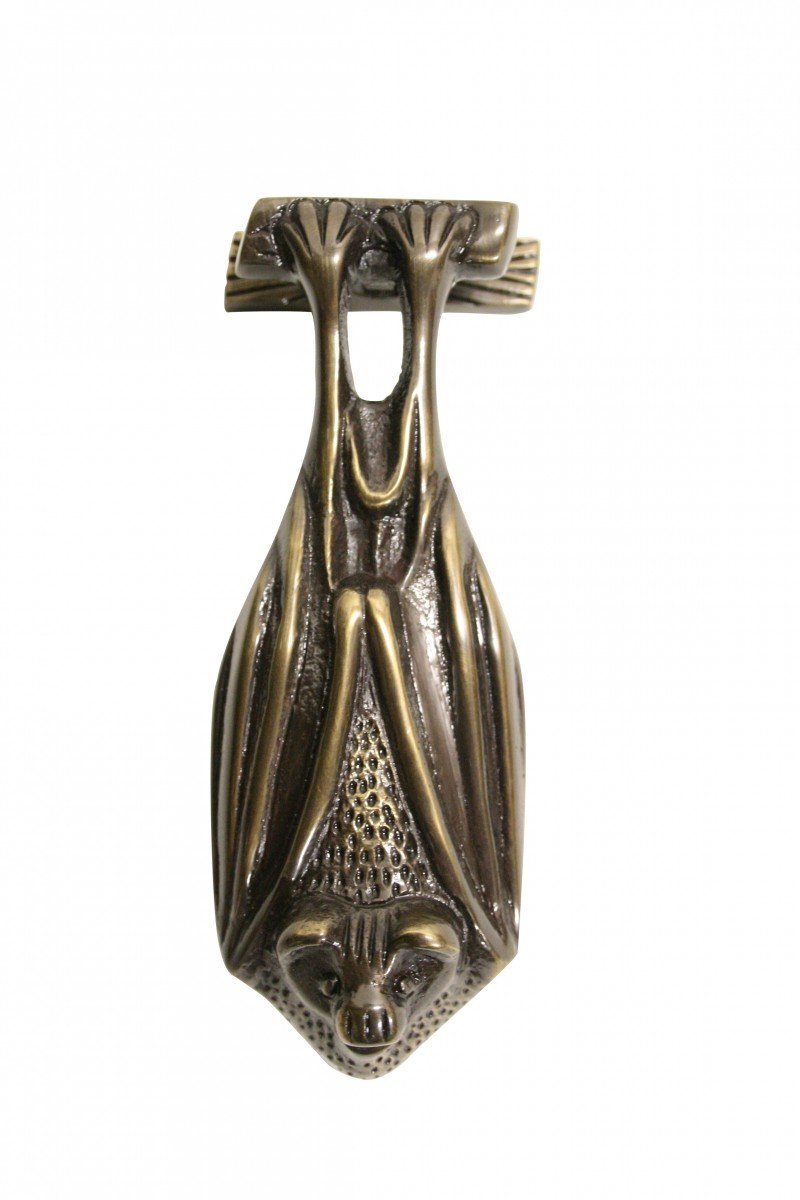 Door Knockers Antique Brass Door Knocker Bat 5 H X 2 W