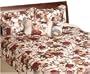 Malibu Shores Victoria Jacquard 7-Piece Queen Comforter Set, Beige