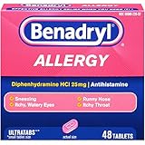 Benadryl Allergy Ultratab Tablets, 48-Count