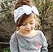 Qandsweet Baby Girl Soft Lace Hairbands with Hair Bow (6 Pack)