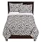 Zebra Safari Duvet Set - Black/ White