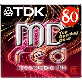 TDK MDC80X10 MDC80X10 80 Minute MiniDisc 10 Pack
