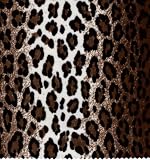 Africa Greige Animal Skin Velvet Upholstery Fabric