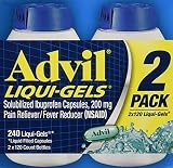 UPC 305730169080 product image for Advil Liqui-gels Solubilized Ibuprofen Capsules 200 Mg Pain Reliever & Fever Red | upcitemdb.com