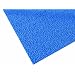 Andersen 437 Blue Vinyl Loop Frontier Scraper Mat, 5' Length x 3' Width, For Indoor/Outdoor