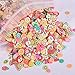 Tiny Fruit Slime Charms Cute Set, 10000pcs Charms for Slime Assorted Fruits Apple Banana Strawberry Blueberry Watermelon Melon and More for Craft Making, Ornament Scrapbooking DIY Crafts